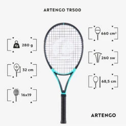 Artengo Adult Tennis Racket TR500 - Blue 24 Artengo Adult Tennis Racket TR500 - Blue -Ball Supplies Store k04ed09664364d818879c1ea681910fb8
