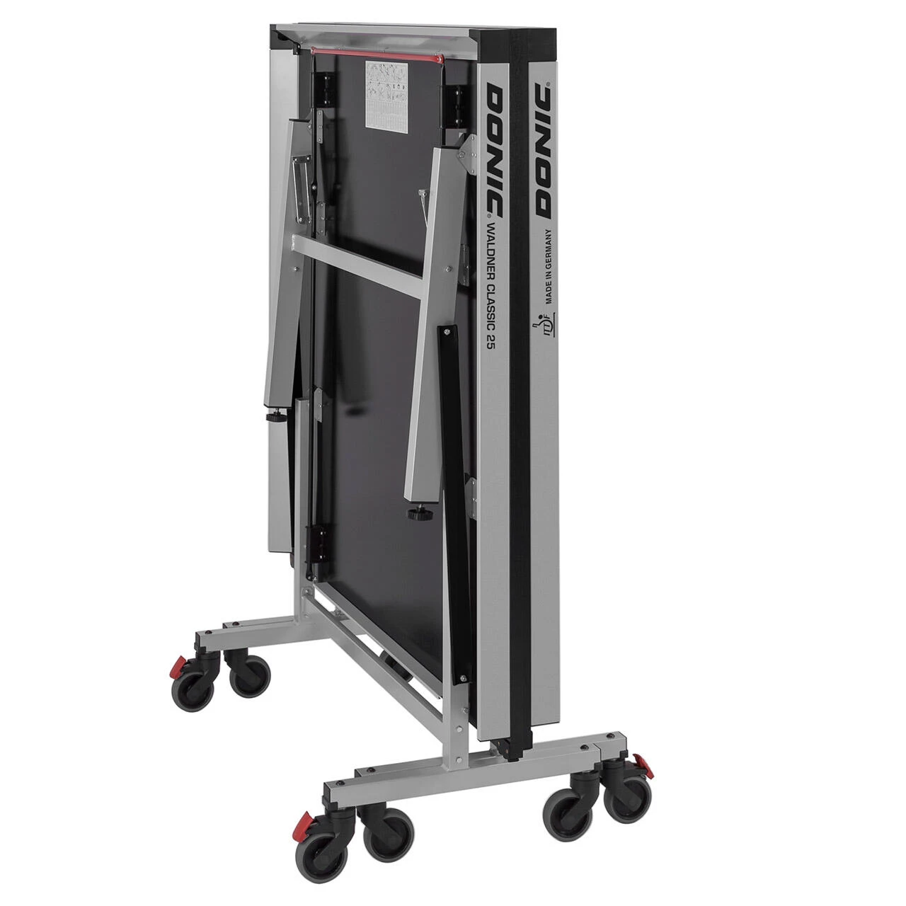 Donic Waldner Classic 25 ITTF Approved Grey Table Tennis Table 4 Donic Waldner Classic 25 ITTF Approved Grey Table Tennis Table - Image 2