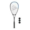 Dunlop Sonic Lite Ti Squash Racket + 3 Balls -Ball Supplies Store k0b9596b3bc18bb2f77de785b74ebf066