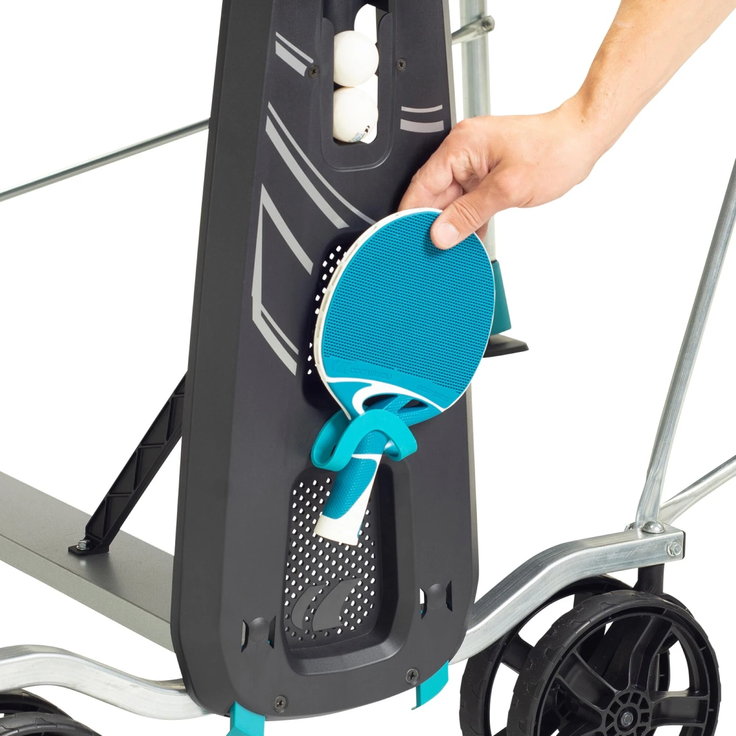 200X Sport Outdoor Table Tennis Table - Blue 8 200X Sport Outdoor Table Tennis Table - Blue - Image 6