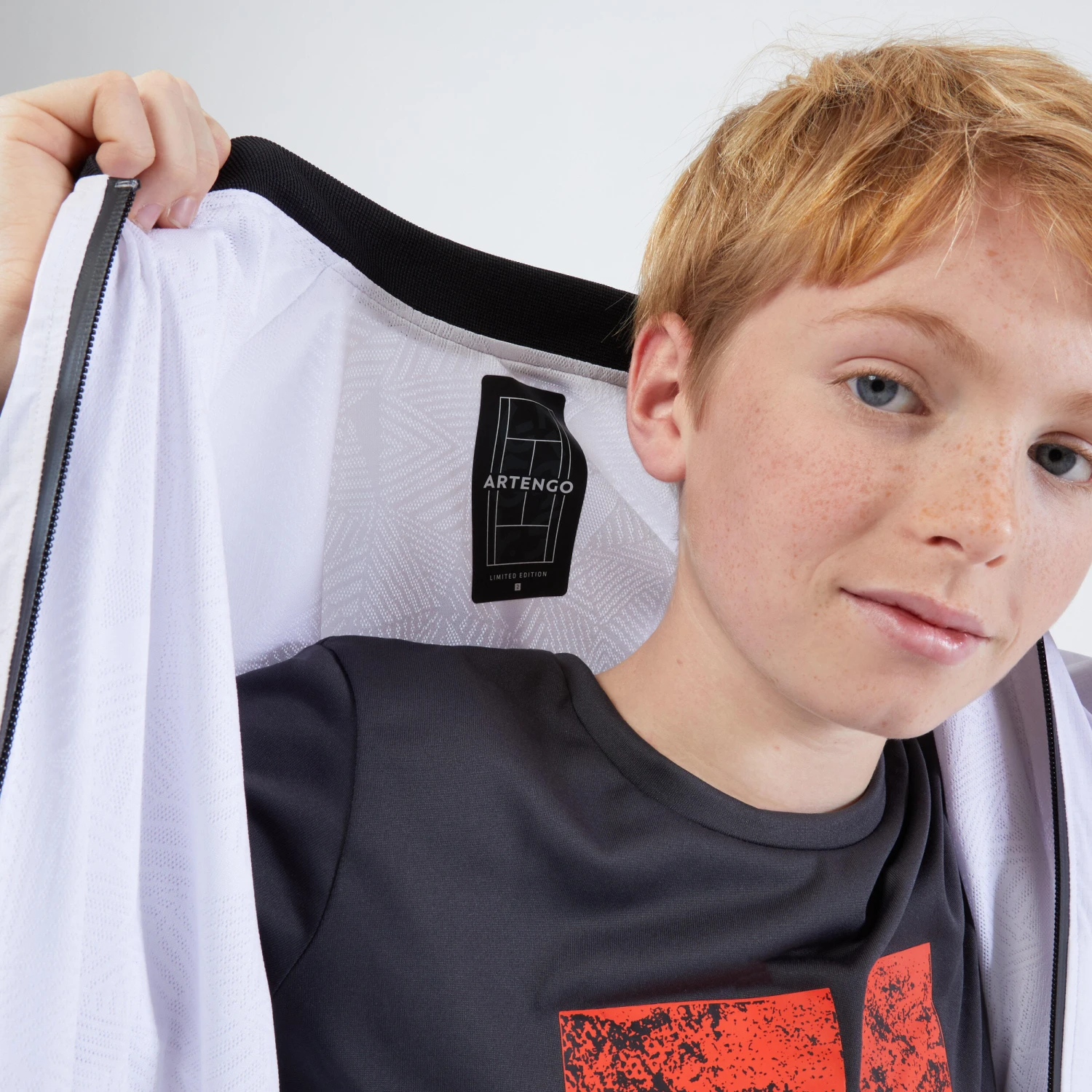 Artengo Boys' Stretchy Lightweight Tennis Jacket Ergols 10 Artengo Boys' Stretchy Lightweight Tennis Jacket Ergols - Image 8