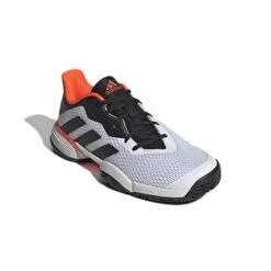 ADIDAS Kids' Tennis Shoes Barricade - White/Black -Ball Supplies Store k17b56be74c0f3f363979d05750e34513