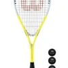 Wilson Hammer XP Squash Racket With Wilson Protective Cover & 3 Squash Balls 1 Wilson Hammer XP Squash Racket With Wilson Protective Cover & 3 Squash Balls -Ball Supplies Store k1e95ecfcfd447f2273a0157ccb114ba1
