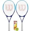Wilson Tour Slam Lite 2 Player Tennis Set Inc 3 Tennis Balls 2 Wilson Tour Slam Lite 2 Player Tennis Set Inc 3 Tennis Balls -Ball Supplies Store k24ee6143cb62d3fd3302ac7091817e18