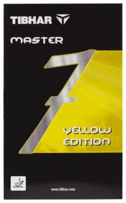 Tibhar Master Yellow Edition Table Tennis Bat (Flared) -Ball Supplies Store k49c6b3a9ac0e23c72557d8032acef303