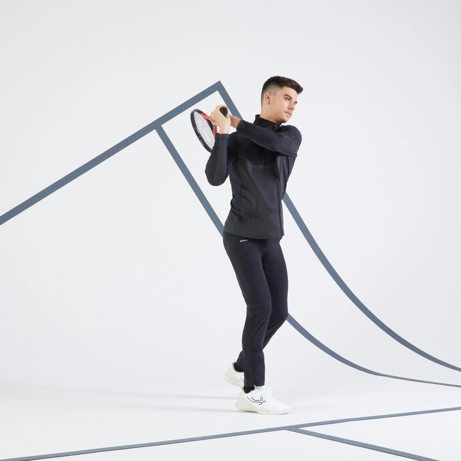 Artengo Men's Tennis Bottoms Essential 4 Artengo Men's Tennis Bottoms Essential - Image 2