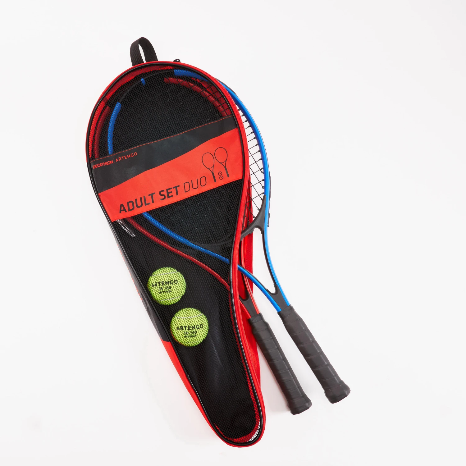 Artengo Duo Adult Tennis Set - 2 Rackets + 2 Balls + 1 Bag 3 Artengo Duo Adult Tennis Set - 2 Rackets + 2 Balls + 1 Bag