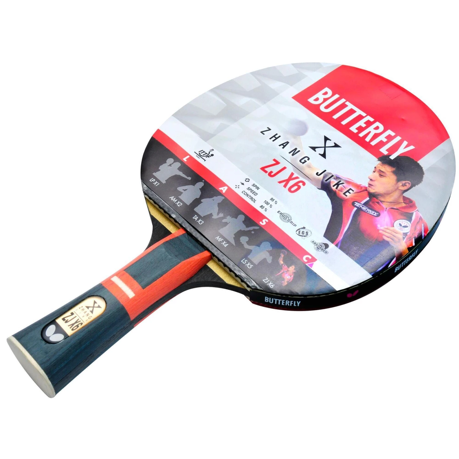 Butterfly Zhang Jike ZJX6 Table Tennis Bat 3 Butterfly Zhang Jike ZJX6 Table Tennis Bat