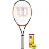 Wilson Matchpoint XL Tennis Racket + 3 Balls 2 Wilson Matchpoint XL Tennis Racket + 3 Balls -Ball Supplies Store k5f0254011f7b4086b96b41be97d6fc5e