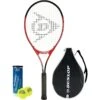 Dunlop Nitro Junior 25" Tennis Racket & 3 Tennis Balls -Ball Supplies Store k6a89b6476d07a96ecd22225202b33cda