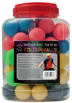 Sure Shot Matthew Syed Barrel Of 60 Coloured Balls