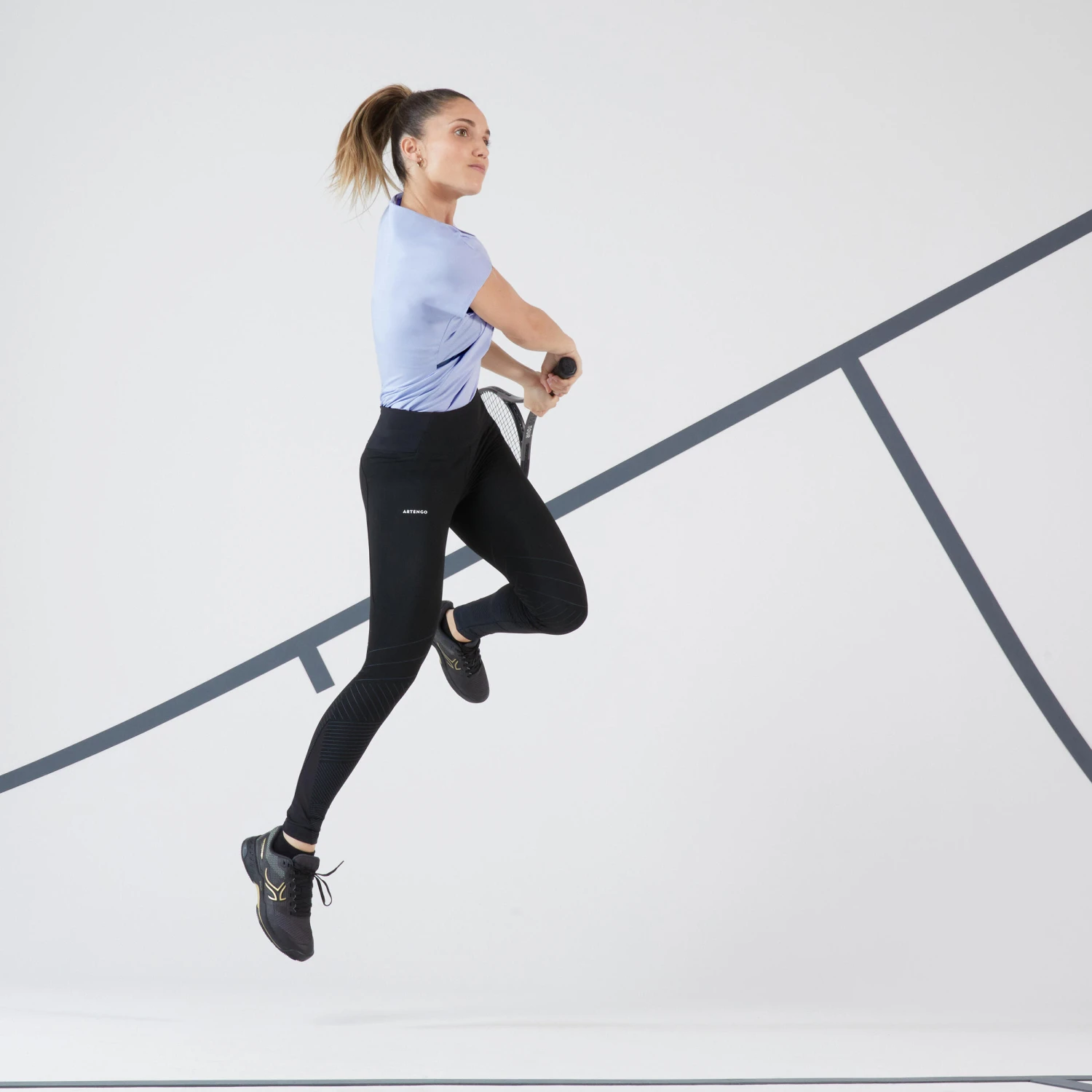 Artengo Women's Dry Tennis Leggings Hip Ball 12 Artengo Women's Dry Tennis Leggings Hip Ball - Image 10