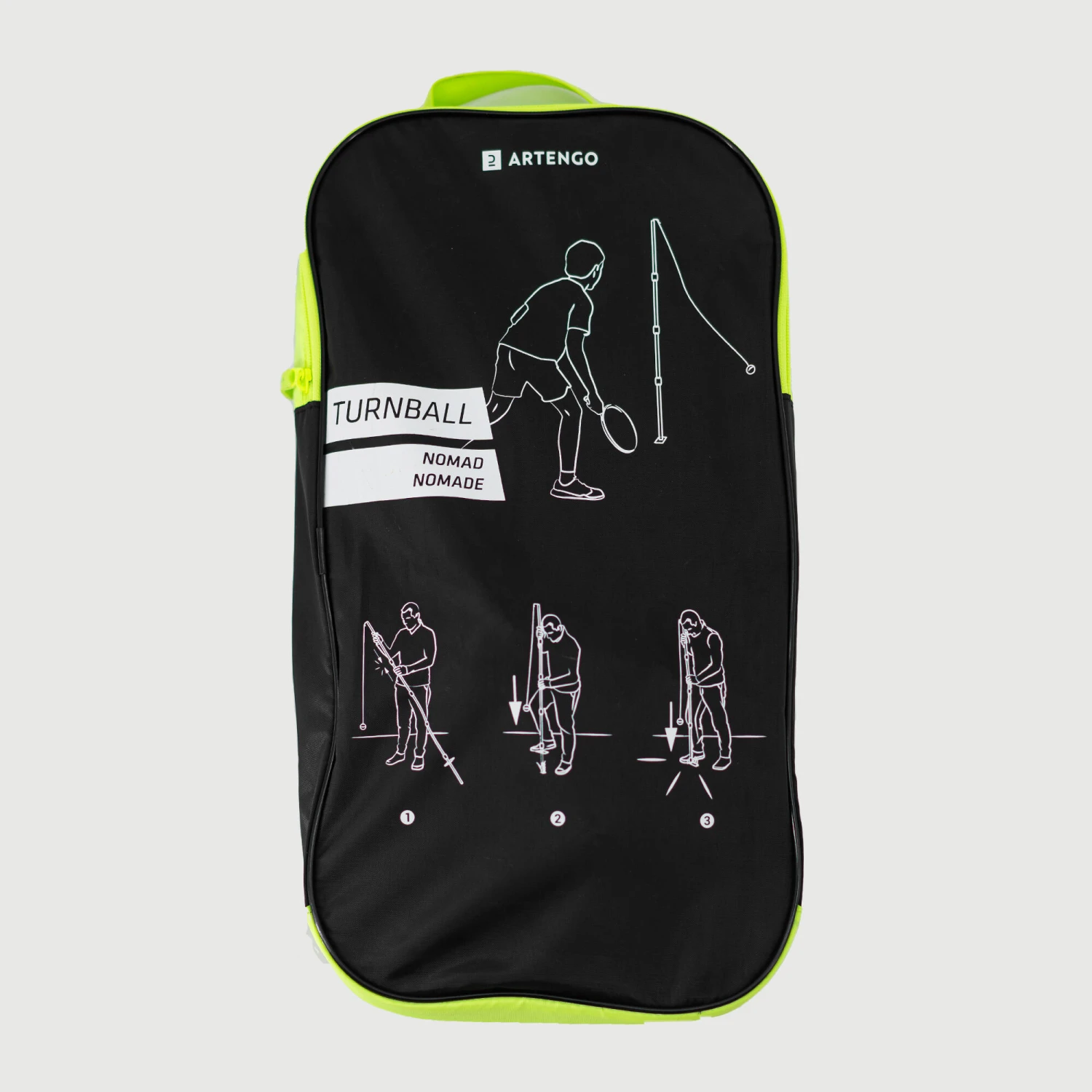 Artengo Speedball Set (1 Post, 1 Racket And 1 Case) Turnball Nomad 4 Artengo Speedball Set (1 Post, 1 Racket And 1 Case) Turnball Nomad - Image 2