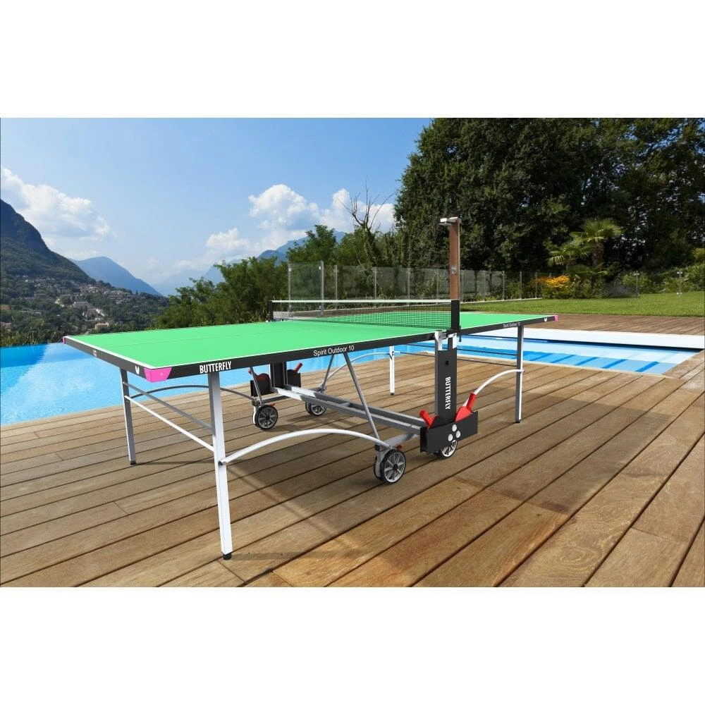 Butterfly Spirit 10 Outdoor Table Tennis Table 4 Butterfly Spirit 10 Outdoor Table Tennis Table - Image 2