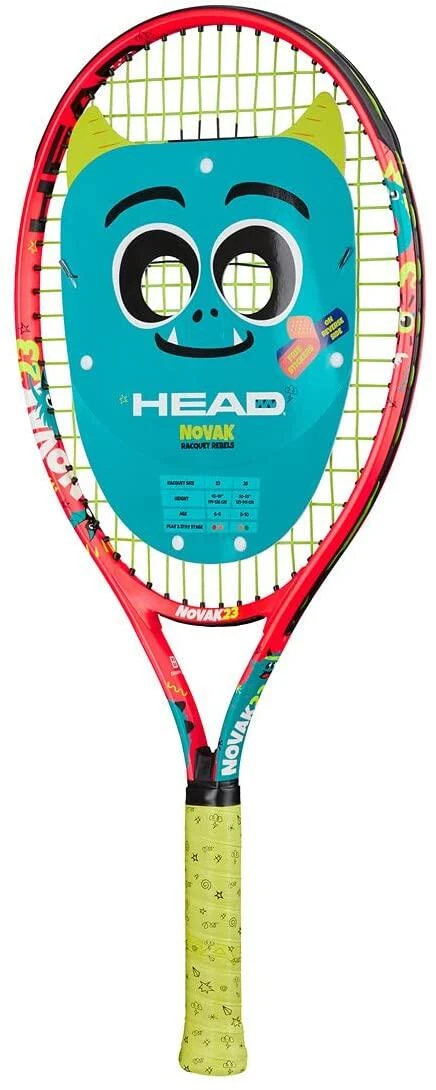HEAD Novak 23" Junior Tennis Racket 4 HEAD Novak 23" Junior Tennis Racket - Image 2