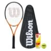 Wilson Burn Tour XP 103 Tennis Racket + Cover And 3 Tennis Balls -Ball Supplies Store kc4362e4a93e8ea4675e138033416b174