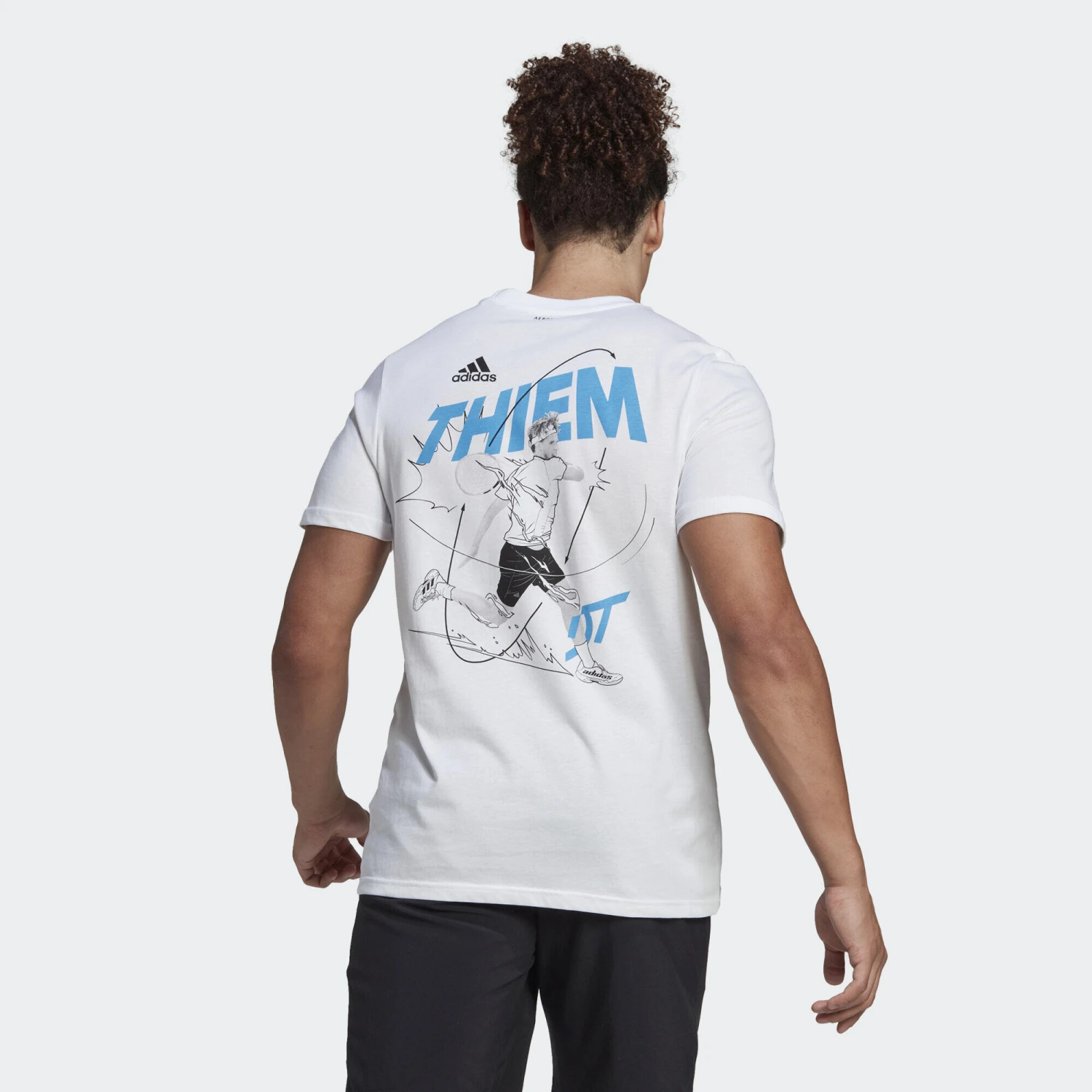 ADIDAS Thiem Graphic Tee 6 ADIDAS Thiem Graphic Tee - Image 4