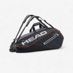 Head Insulated Tennis Bag Tour Team 9R Supercombi - Black/Orange