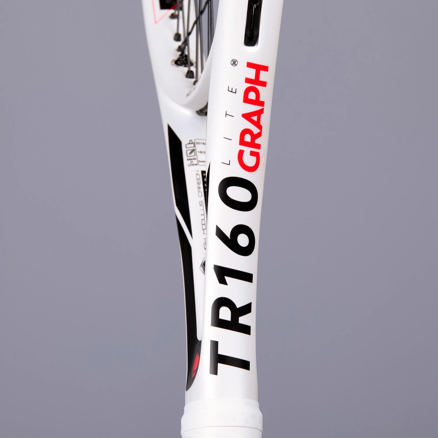 Artengo TR160 Graph Adult Tennis Racket - White 10 Artengo TR160 Graph Adult Tennis Racket - White - Image 8